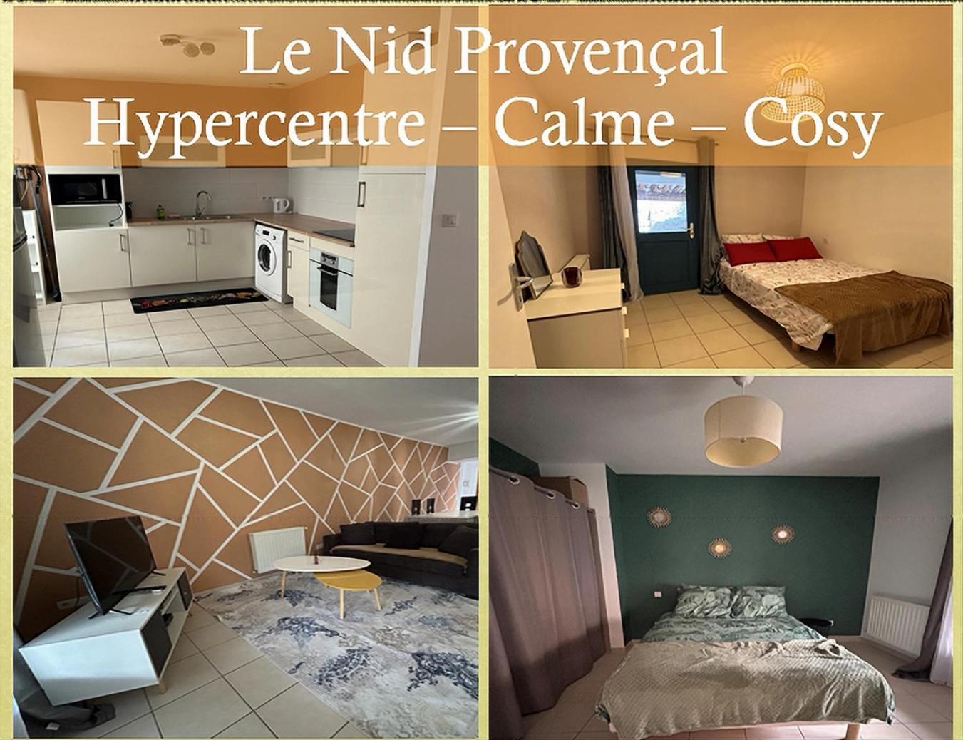 Charmant Appartement 2 Ch Nyons-Centre Ville Extérieur photo